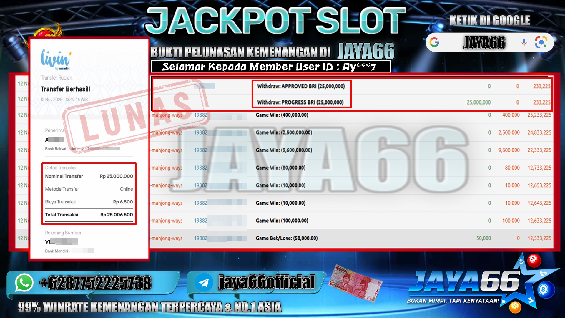 Buktiwdjaya6625JT121125